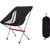 Generic Sedia Pieghevole Portatile Sedia da Campeggio Sedia da Campeggio Pieghevole Ultraleggera Zaino in Spalla Sedia da Escursione Portatile Sgabello per Studenti d'Arte per la Pesca Escursionismo in