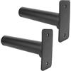 CHICIRIS Steel Barbell Holder 2pcs Durable and Stable Weight Plate Rack