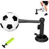 Generic Allenatore di calcio Kick Back con rotazione a 360° e pompa | Aiuto per l'allenamento di calcio portatile, base antiscivolo per tutti i livelli, giardino per interni ed esterni