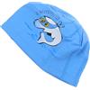 Cabilock Waterproof Cartoon Swim Hat Blu Pu Atmosfera Estiva per Piscina | Elasticità Forte, Protezione Chioma, Flessibile e Resistente All'usura