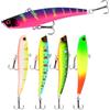 Generic Esche VIB 5 Pezzi 9,5 cm 26,5 g Affondanti per Spigola Luccio Pesca
