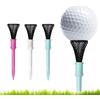 kivrimlarv Tee da golf, base di design, in rete, 3 pezzi, con riduzione dell'attrito | Allenamento e pratica per golf, per uomini, donne, golfisti, casa, bambini, papà