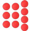 Xixian Confezione da 10 Palline da in Schiuma EVA 65 Mm, Palline di Spugna Morbide per Allenamento all'aperto per Interni Ed Esterni, Bambini, Animali Domestici, Resistenza Ai Colpi (Rosso)