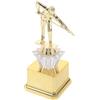 LIFKICH Coppa da Biliardo in Plastica Dorata con Statua Giocatore Premio per Competizioni Tavolo Biliardo Premio per Vincitori e Feste Accessorio Resistente per Tornei Snooker
