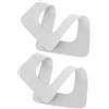 HOLIDYOYO 2 Pezzi Protezione Base Pinna Paddleboard, Adesivo per Pinna SUP, PVC, Ricambio per Tavola Gonfiabile, Fit, per Sport Acquatici e DIY