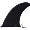 Marchfunny Pinna coda da 9 pollici in fibra di vetro nylon snap-in nero 9 pollici pinna coda