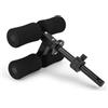 Chatonshen Attrezzo per Allenamento Gambe Sviluppatore Gambe Tibiali Caviglie Polpacci Macchinario per Isolamento con Tubi in Ghisa E a Perni Rimovibili Presa , Nero , 25mm