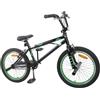 SYDE BMX da 20 pollici, colore nero, bicicletta per bambini dai 9 anni in su