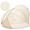 AwnsIMfreien Tenda da spiaggia pop-up, 3-4 persone, installazione istantanea, 51x43 pollici, tenda da spiaggia parasole