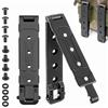 Junhonze 2 Pezzi Clip Da Cintura Per Fodero Di Coltello - Clip Per Cintura Con Fondina In Nylon - K Fodero In Vita, Adatto Per Gilet, Zaini, Attrezzatura Tattica