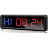 POAHNCU Orari della Palestra, Cronometro con Timer LED Remoto E Orologio Conto alla Rovescia