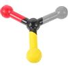 PACKOVE Bastone Allenamento Coordinazione Occhio Mano Reazione Veloce | Plastica, Impugnatura Testurizzata e Area Centrale di Presa, per Calcio, Portieri e Giovani Atleti
