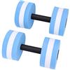 Emoshayoga Manubri per Acqua, Coppia di Allenamento Al Galleggiamento in | per Aerobica in Acqua, Esercizi in Piscina, Curl per le Braccia, Pressa per Pettorali, Manubri Galleggianti, Lunghezza 10,4