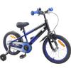 SYDE Bicicletta per bambini da 16 pollici, in acciaio | Sedile regolabile, freni classici, una velocità, ideale per il parco