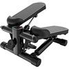 asdchZen Macchina passo-passo con display LCD, attrezzo multifunzione per esercizi a pedale, piccola attrezzatura per esercizi, cyclette aerobica e allenamento muscolare addominale, mini macchina per