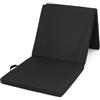 Generic Tappetino Pieghevole Fitness Materassino Allenamento Ginnastica Stretching Tappeto Esercizi Interni Ammortizzazione 5 Cm Tre Pannelli Ripiegabili, Nero, 180 60 5 Cm