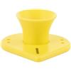 KiBcsLic Supporto per Pallina Prato Golf Robusto | Basso Profilo, Leggero, Tee con Base a Cuore, per Allenamento, Principianti