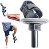 AHTAPFON Solo Tib Bar Tibialis Trainer - Allenatore per tibiali a gamba singola per sollevare polpacci, tibiali e caviglie, adatto per pesi da 2,5 cm/5,1 cm (diametro asta)