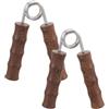VILLFUL Pinza Allenamento Mano in Legno per Presa Dita e Polso | Attrezzo Portatile, Multifunzione e Resistente alla Forza, Migliora Polso, Colore Marrone Colore Casuale
