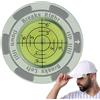 Generic Golf Marker Hat Clip Golf Trainer con formazione orizzontale bolla | Riutilizzabile aiuto di formazione mettere accessori per uso interno ed esterno