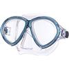 Salvas Maschera Formula - Maschera Professionale Maschera Subacquea Doppia Lente per Visibilità Ottimale e Sicurezza Durante le Immersioni - Maschera Snorkeling con Fibbie Regolabili (NERO)