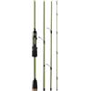 Generico 4 Sezione Ultra-leggero Polico da pesca in carbonio Filatoio Casting asta pertica Sea Canna portatile canna telescopica