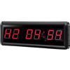 POAHNCU Orari della Palestra, Timer Intervallo LED con Telecomando Programmabile da 1,5 Pollici
