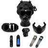 cuguoe Kit C for casco da esterno MICH2000 Staffa leggera for maschera integrale nera