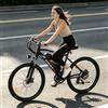 SAMEBIKE Bicicletta Elettrica Ebike per Pendolari da 24''con 250W motore 36V 13Ah batteria rimovibile bicicletta elettrica per adulti，autonomia di 90km velocità massima di 25km/h pedelec con pedali