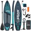 ALLPICK Sup Gonfiabile, Stand Up Paddle Board, 200kg (Verde scuro)