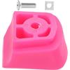 FOYTOKI Freno Sicurezza Inossidabile Rotelle Pattini e Gomma a Acciaio in P Rosa Migliorata Colore Compatibile Pattini a Rotelle e Inline