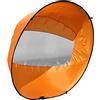 Xoeryoy Kayak Wind Sail Pieghevole Kayak Wind Paddle Portatile Vela sottovento con finestra trasparente per accessorio barca gonfiabile
