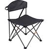 Generic Sedia Pieghevole Portatile Sedia da Campeggio Sedia con Schienale Pieghevole Piccolo Sgabello Portatile Leggero Sedile Imbottito per Viaggi in Giardino Sedia Pieghevole Sedia da Campeggio Pieghevole