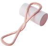 ZMdooreasy Banda fitness in silicone 8 forma 15,9 kg antiscivolo silicone 8 forma | Si rivolge a spalle posteriori in vita, resistenza pesante 15,9 kg, materiale in silicone, uso domestico palestra yoga