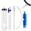 csncis Iniettore sigillante per pneumatici, 60 ml, siringa sigillante per pneumatici, latte sigillante tubeless, iniettore sigillante senza camera d'aria e strumento di rimozione del nucleo della