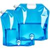 Qiwieod Serbatoio 'acqua da campeggio, 10 litri, grande borsa portatile per