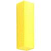 Suammiitstrieadea 5 colori di carta vetrata per nail art levigatura buffer blocco di sabbia lima per lucidatura unghie manicure pedicure strumenti per unghie, giallo limone, 1 pezzo