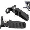 Lcarege 1 paio di pedali per bicicletta, in lega di alluminio, picchetti robusti per Ebike, mini accessori pieghevoli per mountain bike elettrica