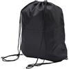 Lastdaytime Zaino Oxford ispessito con coulisse, 33 x 43 cm, impermeabile (nero)