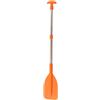Introti Remo telescopico in alluminio per canoa, 53,5-108,5 cm, lunghezza regolabile, pieghevole, per gommoni, sport acquatici, accessori (arancione)