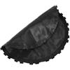 Alipis Tappeto Elastico di Ricambio per Trampolino Nero Pp | Uso Esterno, Fitness All'aperto, Design Traspirante, Alta Elasticità