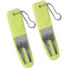 Wiffe Green Divot Tool Golf Pitches Forcella Metallo Verde Golf Ball Divot Riparazione Palline da golf Retriever Golf Retriever