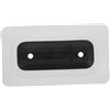 Toyvian SUP Fin Box Base, Base di Ricambio in PVC Bianco da 9 Pollici, Resistente all'Usura, Stabilità Migliorata, per Tavola da Paddle e Surfboard
