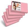 OFITURIA Flashcards A6 Rosa Lisce 100 Pezzi, Cartoncini Studio