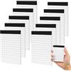 TianFukj 10 Pezzi Block Notes Piccoli A7, Taccuino Tascabile A7 da 30 Fogli Ciascuno, Quaderni Piccoli, Quadernino Piccolo, Mini Block Notes per Lavoro, Studio, Ufficio, Scuola, Casa