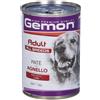 MONGE & C. S.P.A Gemon Dog Adult Paté con Agnello, 400 g