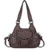 Angel Kiss Borsette piccole da donna, borse a tracolla Hobo, borse a mano Y2K in pelle vegana con molteplici tasche, borse a tracolla firmate, borse tote