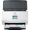 HP Scanjet Pro N4000 snw1 Sheet-feed Scanner a foglio 600 x DPI A4 Nero, Bianco [6FW08A#B19]