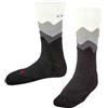 FALKE TK2 Trend Kids K So lana filo funzionale spessi antivesciche 1 paio, Calzini da escursionismo Unisex Bambini, Nero Black 3002, 23-26