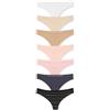 Victoria's Secret Perizoma da donna senza cuciture, mutandine da donna, confezione multipla (XS-XXL)